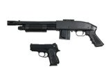 Shotgun Mossberg + Pistolet CS4 Shotgun Mossberg + Pistolet CS4